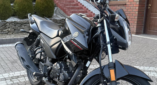 Motocykl Yamaha YBR 125 do nauki jazdy